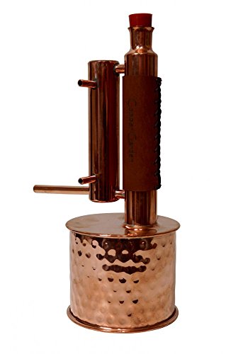 CopperGarden® – Destille 0,5 Liter – Easy Moonshine & Thermometer