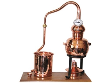 Dr. Richter – Destillieranlage 0,5 L – Alambic Classico mit Thermometer - 