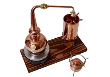 Copper Garden legale Whisky Destille ✿ 0,5 Liter Supreme Electric ✿ Komplettes Set mit Allem Zubehör - 2