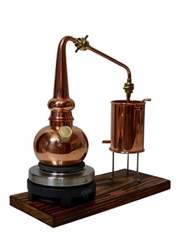 Copper Garden legale Whisky Destille ✿ 0,5 Liter Supreme Electric ✿ Komplettes Set mit Allem Zubehör - 7